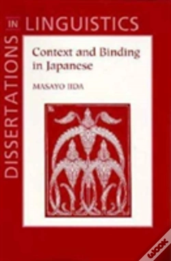Capa do artigo Context And Binding In Japanese