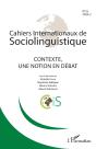 Contexte, Une Notion En Débat - Preview
