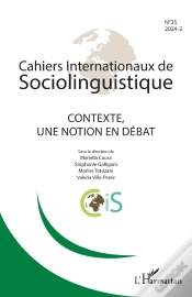 Capa do artigo Contexte, Une Notion En Débat