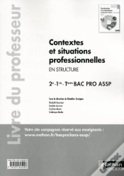 Capa do artigo Contextes Et Situations Professionnelles 2e/1e/Terminale Bac Pro Assp Option Structure Prof 2013