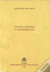 Capa do artigo Contexto, Situación E Indeterminación