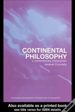Capa do artigo Continental Philosophy