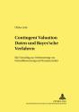 Contingent Valuation Daten Und Bayes'Sche Verfahren - Preview