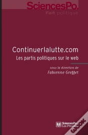 Capa do artigo Continuerlalutte.Com ; Les Partis Politiques Sur Le Web