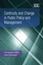 Continuity And Change In Public Policy And Management - Preview