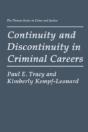 Continuity And Discontinuity In Criminal Careers - Preview