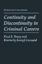 Continuity And Discontinuity In Criminal Careers - Preview