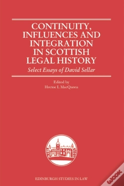 Capa do artigo Continuity, Influences And Integration In Scottish Legal History