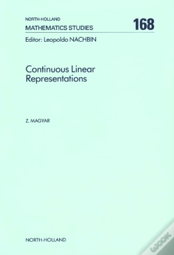 Capa do artigo Continuous Linear Representations