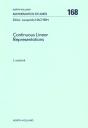 Continuous Linear Representations - Preview