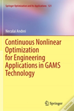 Capa do artigo Continuous Nonlinear Optimization For Engineering Applications In Gams Technology