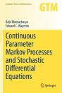 Continuous Parameter Markov Processes And Stochastic Differential Equations - Preview