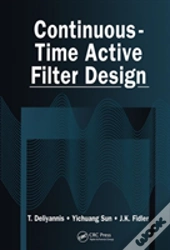 Continuous-Time Active Filter Design