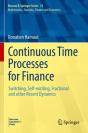 Continuous Time Processes For Finance - Preview