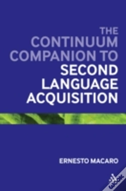 Capa do artigo Continuum Companion To Second Language Acquisition