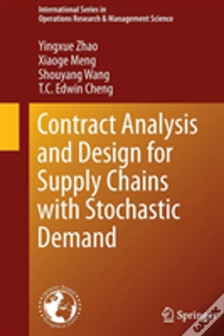 Capa do artigo Contract Analysis And Design For Supply Chains With Stochastic Demand