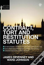 Contract, Tort And Restitution Statutes 2012-2013