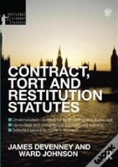 Contract, Tort And Restitution Statutes 2012-2013