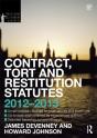 Contract, Tort And Restitution Statutes 2012-2013 - Preview
