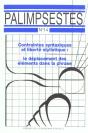 Contraintes Syntaxiques Et Liberté Stylistique : Le Déplacement Des El - Preview