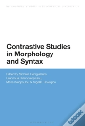 Capa do artigo Contrastive Studies In Morphology And Syntax