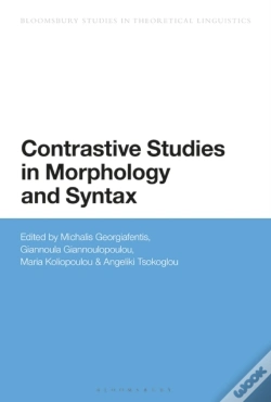 Capa do artigo Contrastive Studies In Morphology And Syntax