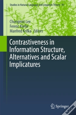 Capa do artigo Contrastiveness In Information Structure, Alternatives And Scalar Implicatures