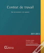 Capa do artigo contrat de travail (édition 2011/2012)