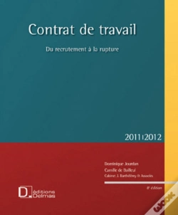 Capa do artigo contrat de travail (édition 2011/2012)