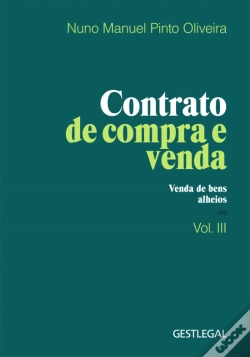 Capa do artigo Contrato de Compra e Venda - Volume III