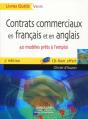 Contrats Commerciaux En Français Et En Anglais ; 40 Modèles Prêts À L'Emploi (3e Édition) - Preview