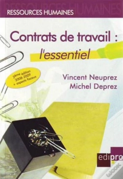 Capa do artigo Contrats De Travail : L'Essentiel (2e Édition)