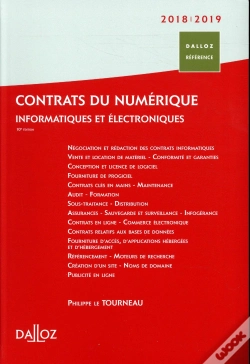 Capa do artigo Contrats Du Numerique 2018/2019 - 10e Ed.