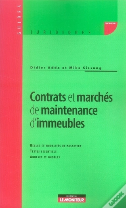Capa do artigo Contrats Et Services De Maintenance D'Immeubles
