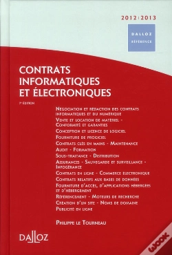 Capa do artigo Contrats Informatiques Electroniques 2012/13