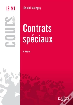 Capa do artigo Contrats Spéciaux ; 9e Édition