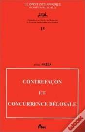 Capa do artigo Contrefaeon Et Concurrence Deloyale