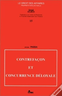 Capa do artigo Contrefaeon Et Concurrence Deloyale
