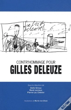 Capa do artigo Contre'Hommage Pour Gilles Deleuze