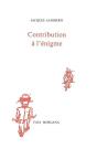 Contribution À L'Énigme - Preview