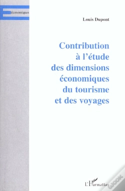 Capa do artigo Contribution A L'Etude Des Dimensions Economiques Du Tourisme Et Des Voyages