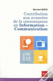 Capa do artigo Contribution Aux Avancées De La Connaissance En Information
