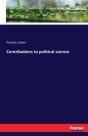 Contributions To Political Science - Preview