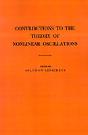 Contributions To The Theory Of Nonlinear Oscillations, Volume I - Preview