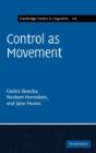 Control As Movement - Preview