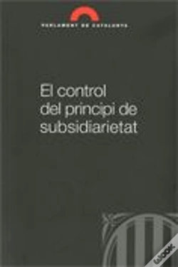 Capa do artigo Control Del Principi De Subsidiarietat, El