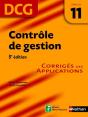 Controle De Gestion Dcg Epreuve 11 Corriges Des Applications 2014 - Preview