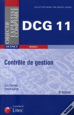 Capa do artigo Controle De Gestion. Dcg11. Manuel - Licence