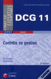 Capa do artigo Controle De Gestion. Dcg11. Manuel - Licence