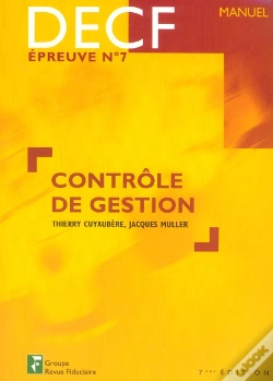 Capa do artigo Controle De Gestion ; Decf, Epreuve N.7